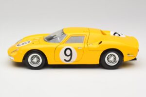 Ferrari 250 LM #21 M. Gregory / J. Rindt NART 24 Hours of Le Mans Winner 1965 Hot Wheels 1:18 25729 Kov – obrázok 4 z 8