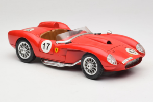 Ferrari 250 Testa Rossa #17 Červený 1957 Bburago 1:18 3007-R4 Kov – obrázok 6 z 8