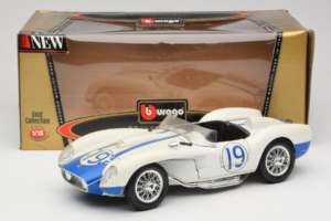 Ferrari 250 Testa Rossa #19 Biely Replacement Box 1957 Bburago 1:18 3007-R5 Kov – obrázok 8 z 8