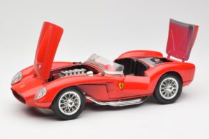 Ferrari 250 Testa Rossa Červený Bburago 1:18 3007 Kov – obrázok 2 z 8