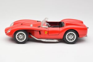 Ferrari 250 Testa Rossa Červený Bburago 1:18 3007 Kov – obrázok 4 z 8
