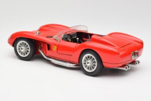 Ferrari 250 Testa Rossa Červený Bburago 1:18 3007 Kov – obrázok 7 z 8