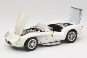 Ferrari 250 Testa Rossa Biely Replacement Box Bburago 1:18 3007-R3 Kov – obrázok 2 z 8