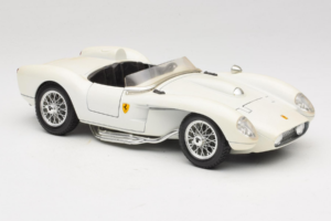 Ferrari 250 Testa Rossa Biely Replacement Box Bburago 1:18 3007-R3 Kov – obrázok 6 z 8