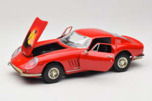 Ferrari 275 GTB/4 Červený S Palmou na Kapote ERTL 1:18 7483-P1 Kov – obrázok 2 z 8
