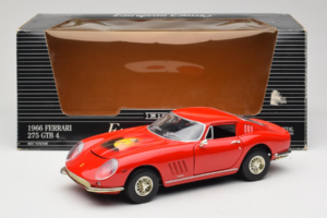 Ferrari 275 GTB/4 Červený S Palmou na Kapote ERTL 1:18 7483-P1 Kov – obrázok 8 z 8