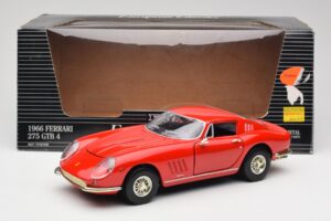 Ferrari 275 GTB/4 Rosso Corsa ERTL 1:18 7483 Kov – obrázok 8 z 8