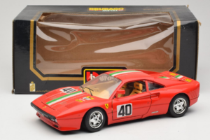 Ferrari 288 GTO #40 Červený Talianska Vlajka 1984 Bburago 1:18 3027-P1 Kov – obrázok 8 z 8