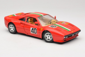Ferrari 288 GTO #40 Červený Talianska Vlajka 1984 Bburago 1:18 3027-P1 Kov – obrázok 6 z 8