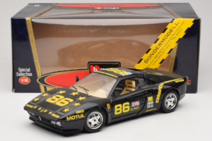 Ferrari 288 GTO #86 Čierny Limitovaná Edícia 1984 Bburago 1:18 3027-B1 Kov – obrázok 8 z 8