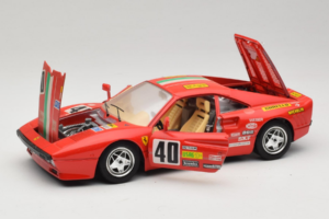 Ferrari 288 GTO Rally #40 Červený 1986 Bburago 1:18 3057-P1 Kov – obrázok 2 z 8