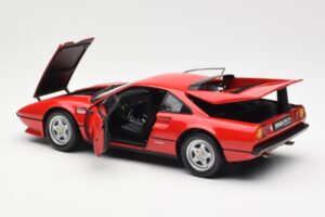 Ferrari 308 GTB Quattrovalvole Červený Kyosho 1:18 08182R Kov – obrázok 5 z 8