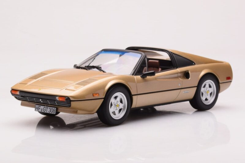 Ferrari 308 GTS Zlatý Limitovaná Edícia Norev 1:18 187932 Kov