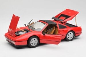 Ferrari 328 GTS Červený Anson 1:18 TY11078 Kov – obrázok 2 z 8
