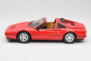 Ferrari 328 GTS Červený Anson 1:18 TY11078 Kov – obrázok 4 z 8