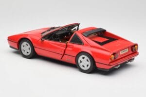 Ferrari 328 GTS Červený Anson 1:18 TY11078 Kov – obrázok 7 z 8