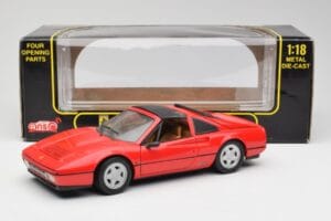 Ferrari 328 GTS Červený Anson 1:18 TY11078 Kov – obrázok 8 z 8