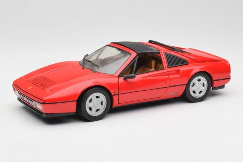Ferrari 328 GTS Červený Anson 1:18 TY11078 Kov