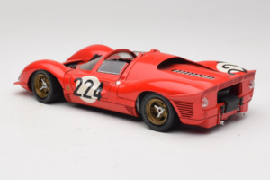 Ferrari 330 P4 #224 Červený 1967 Revell 1:18 48825-P2 Kov – obrázok 6 z 7
