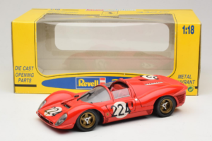 Ferrari 330 P4 #224 Červený 1967 Revell 1:18 48825-P2 Kov – obrázok 7 z 7