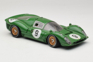 Ferrari 330 P4 #9 Zelený Spa-Francorchamps 1967 Eagles Race 1:18 41007 Kov – obrázok 6 z 8