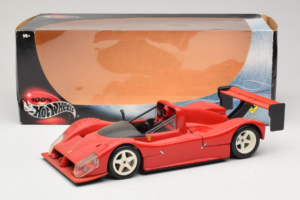 Ferrari 333 SP Červený S Bielymi Kolesami Hot Wheels 1:18 29230 Kov – obrázok 8 z 8