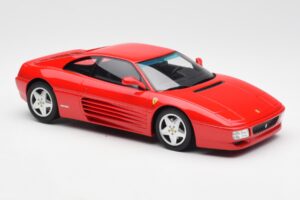 Ferrari 348 GTB Červený GT Spirit 1:18 GT331 Živica – obrázok 4 z 6