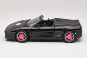 Ferrari 348 Spider Čierny Mira 1:18 6181 Kov – obrázok 4 z 8