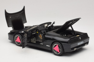 Ferrari 348 Spider Čierny Mira 1:18 6181 Kov – obrázok 5 z 8