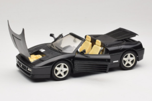 Ferrari 348 Spider Čierny So Striebornými Kolesami Mira 1:18 6918 Kov – obrázok 2 z 8