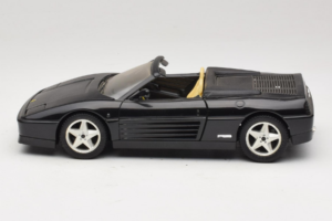 Ferrari 348 Spider Čierny So Striebornými Kolesami Mira 1:18 6918 Kov – obrázok 4 z 8
