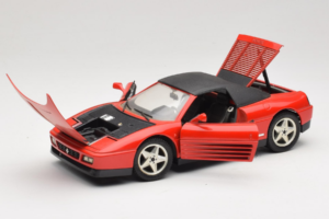Ferrari 348 Spider Červený Mira 1:18 6180 Kov – obrázok 2 z 8