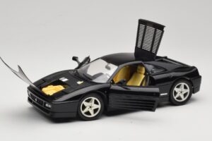 Ferrari 348 TB Čierny Mira 1:18 6101-R1 Kov – obrázok 3 z 8