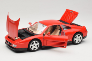 Ferrari 348 tb Červený Bburago 1:18 3039 Kov – obrázok 2 z 8
