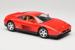 Ferrari 348 TB Červený Mira 1:18 6101 Kov – obrázok 6 z 8