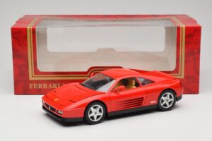 Ferrari 348 TB Červený Mira 1:18 6101 Kov – obrázok 8 z 8