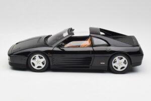 Ferrari 348 TS Čierny Hot Wheels 1:18 X5481 Kov – obrázok 4 z 8