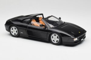 Ferrari 348 TS Čierny Hot Wheels 1:18 X5481 Kov – obrázok 6 z 8