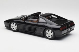 Ferrari 348 TS Čierny Hot Wheels 1:18 X5481 Kov – obrázok 7 z 8