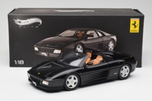 Ferrari 348 TS Čierny Hot Wheels 1:18 X5481 Kov – obrázok 8 z 8