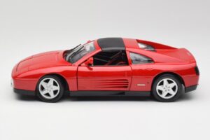 Ferrari 348 TS Červený Maisto 1:18 52119 Kov – obrázok 4 z 8