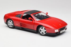 Ferrari 348 TS Červený Maisto 1:18 52119 Kov – obrázok 6 z 8