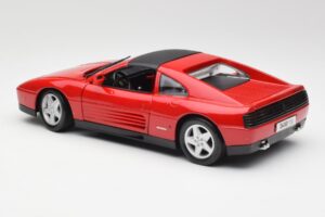 Ferrari 348 TS Červený Maisto 1:18 52119 Kov – obrázok 7 z 8