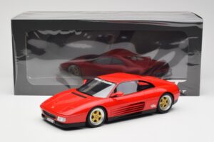 Ferrari 348 Twin Turbo Koenig Special Červený GT Spirit 1:18 GT472 Živica – obrázok 6 z 6