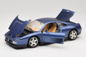 Ferrari 348tb Tmavo Modrý Metalický Bburago 1:18 3039-B1 Kov – obrázok 2 z 8