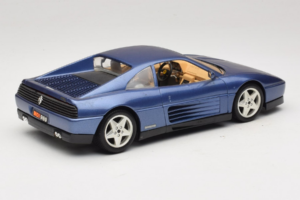 Ferrari 348tb Tmavo Modrý Metalický Bburago 1:18 3039-B1 Kov – obrázok 3 z 8