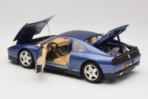 Ferrari 348tb Tmavo Modrý Metalický Bburago 1:18 3039-B1 Kov – obrázok 5 z 8