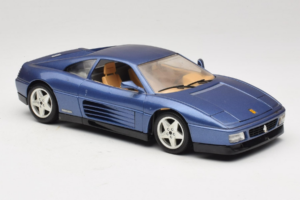 Ferrari 348tb Tmavo Modrý Metalický Bburago 1:18 3039-B1 Kov – obrázok 6 z 8