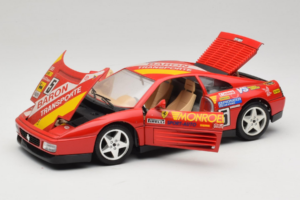 Ferrari 348 TB #5 Monroe Červený 1989 Bburago 1:18 3039-M1 Kov – obrázok 2 z 8
