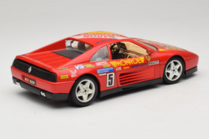 Ferrari 348 TB #5 Monroe Červený 1989 Bburago 1:18 3039-M1 Kov – obrázok 3 z 8
